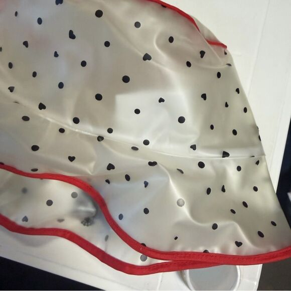 NWT Luv Betsey Johnson Bucket Hat Rain Hat Polka Dot OSFA Gorgeous - Picture 3 of 5